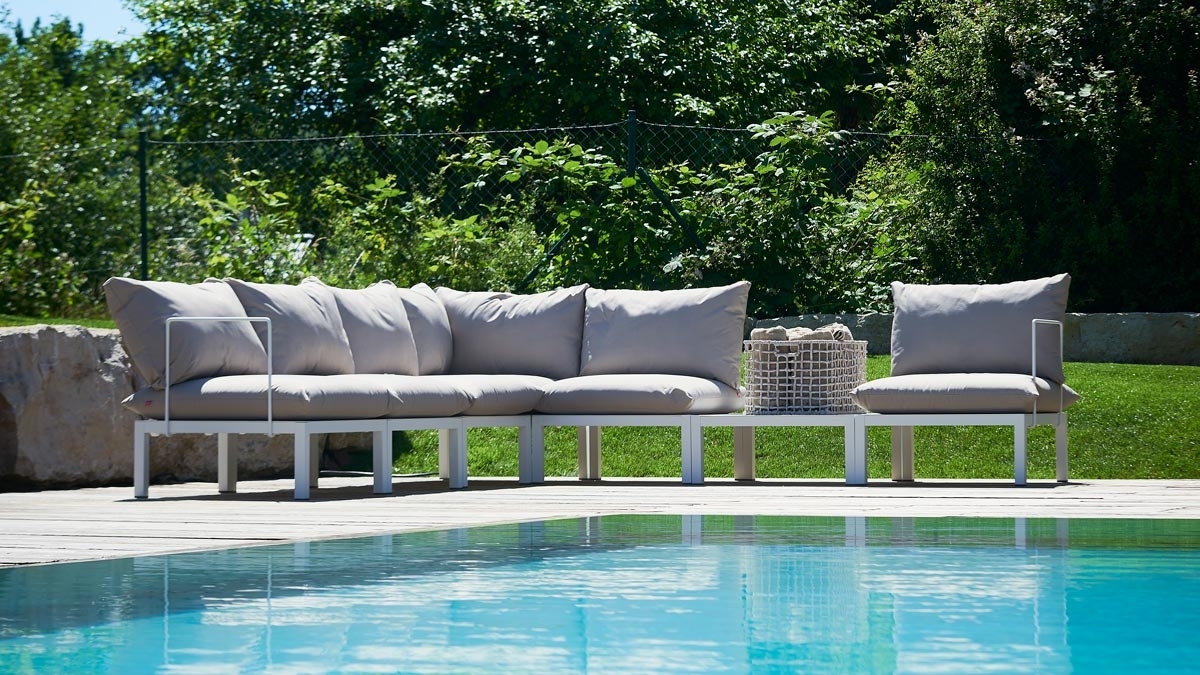 DOMINO - Modular outdoor sofa | FIAM